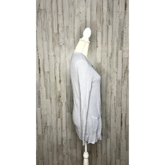 Nine West Women's Blue Long Sleeve Open‎ Front Cardigan Size Small - Picture 4 of 7